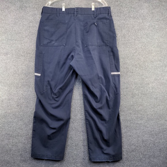 FedEx Stan Herman VF Imagewear Men's Uniform Pants Blue Size 38Rx31 - Picture 2 of 10